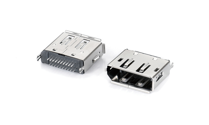 DP 180度 DIP母座兩只魚叉腳銅殼 DTF20T-11BN-28P0