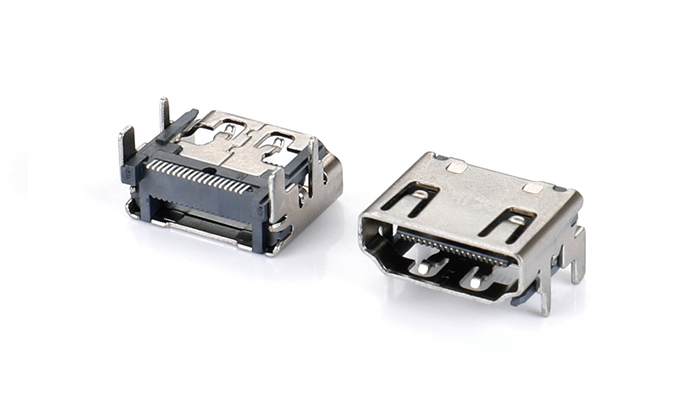 HDMI? AF SMT 鐵殼鍍鎳 HAF19U-11SN-98R0