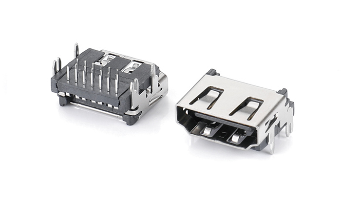 HDMI? AF 三排DIP(無柱)魚叉腳 HAF19L-11BN-41P0