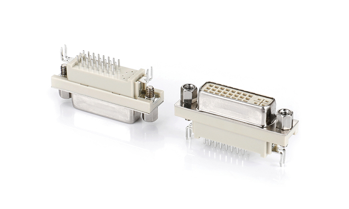 DVI24+0 180度魚(yú)叉式米黃色叉鎖4.75鐵(H10.5) VGF24T-28SN-A61P0