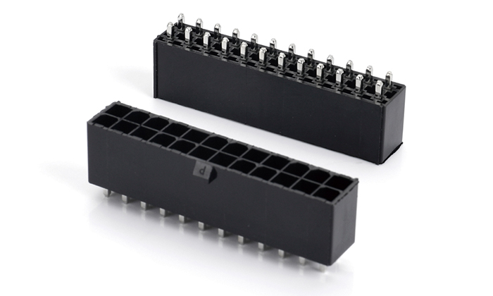 ATX POWER 2X12 180度 實心PIN APF24T-1100-1TP3