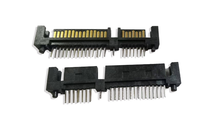 SATA7+15公座180度直插